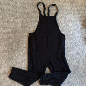 Women’s black maternity overalls size extra small